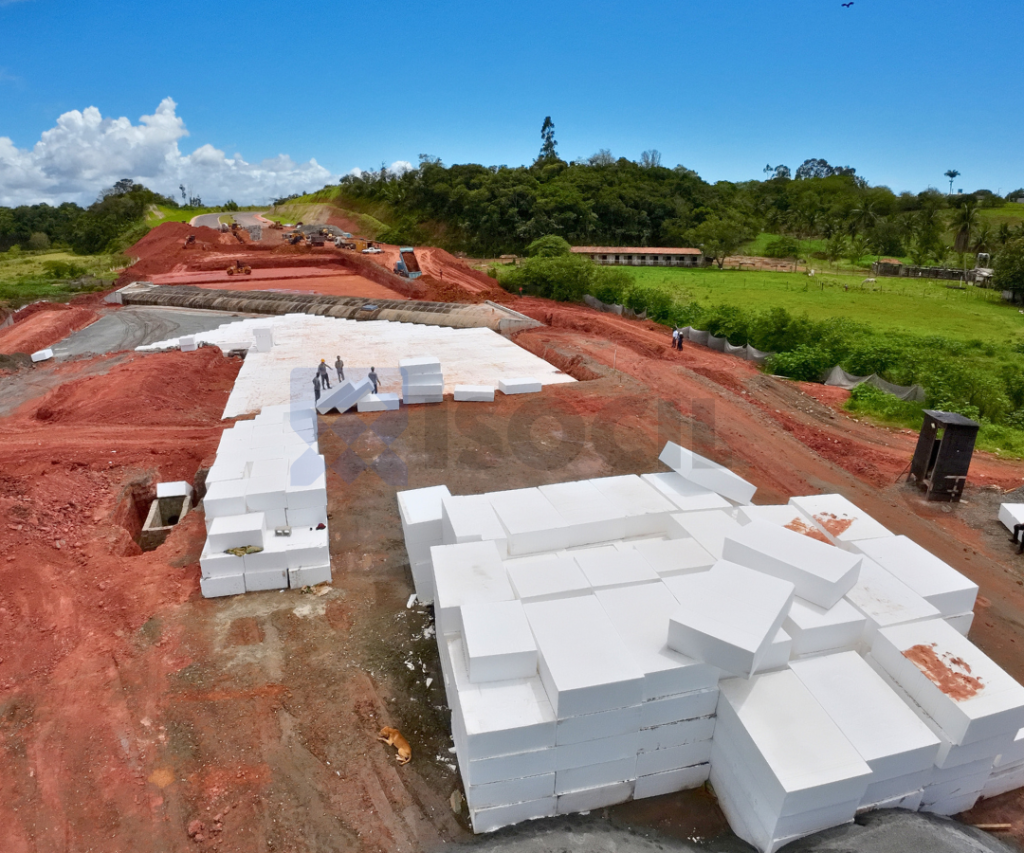 Contorno do jacaraipe aterro geo solo